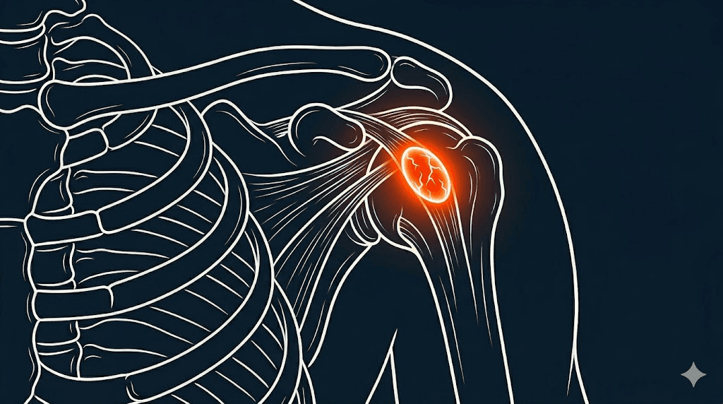 旋轉肌鈣化衛教示意圖