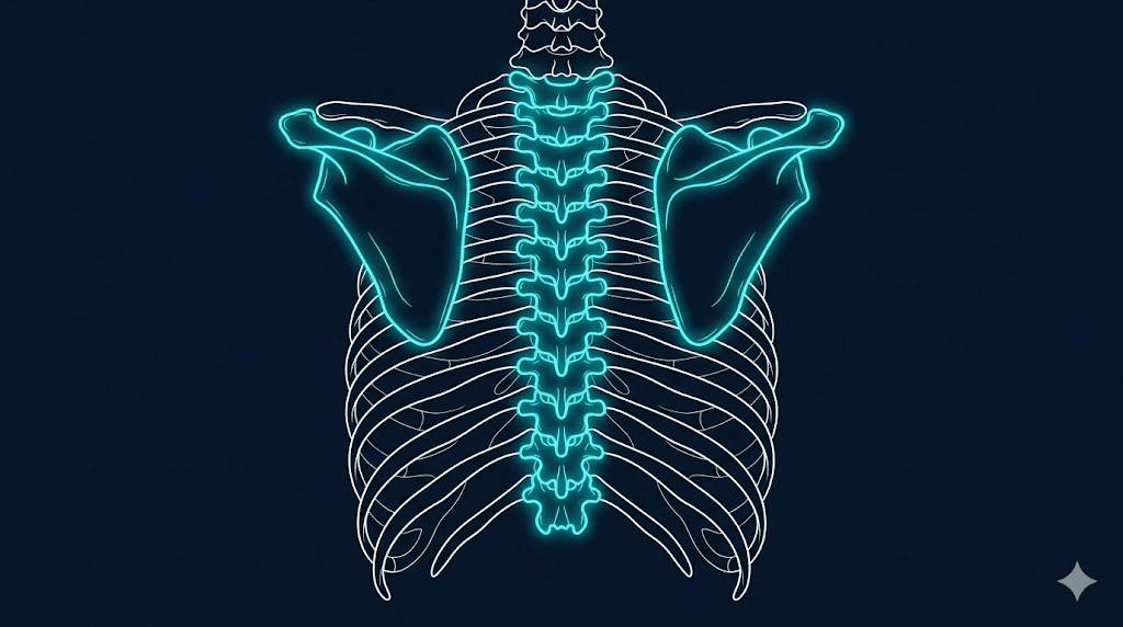 胸椎、前胸與肩胛衛教主題封面