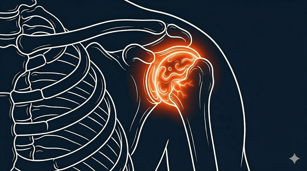 肩關節炎衛教示意圖