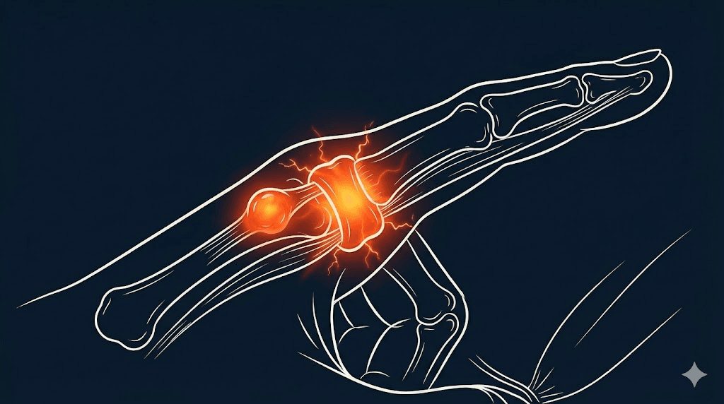 板機指衛教示意圖